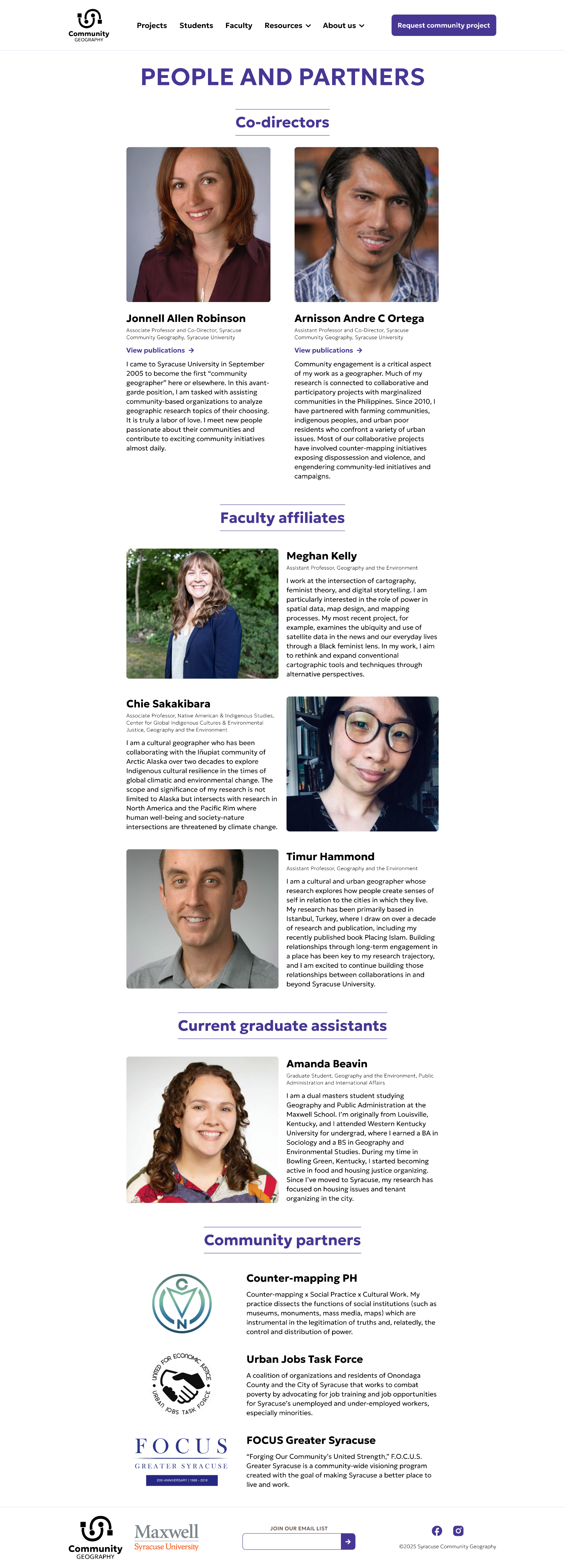 People and partners